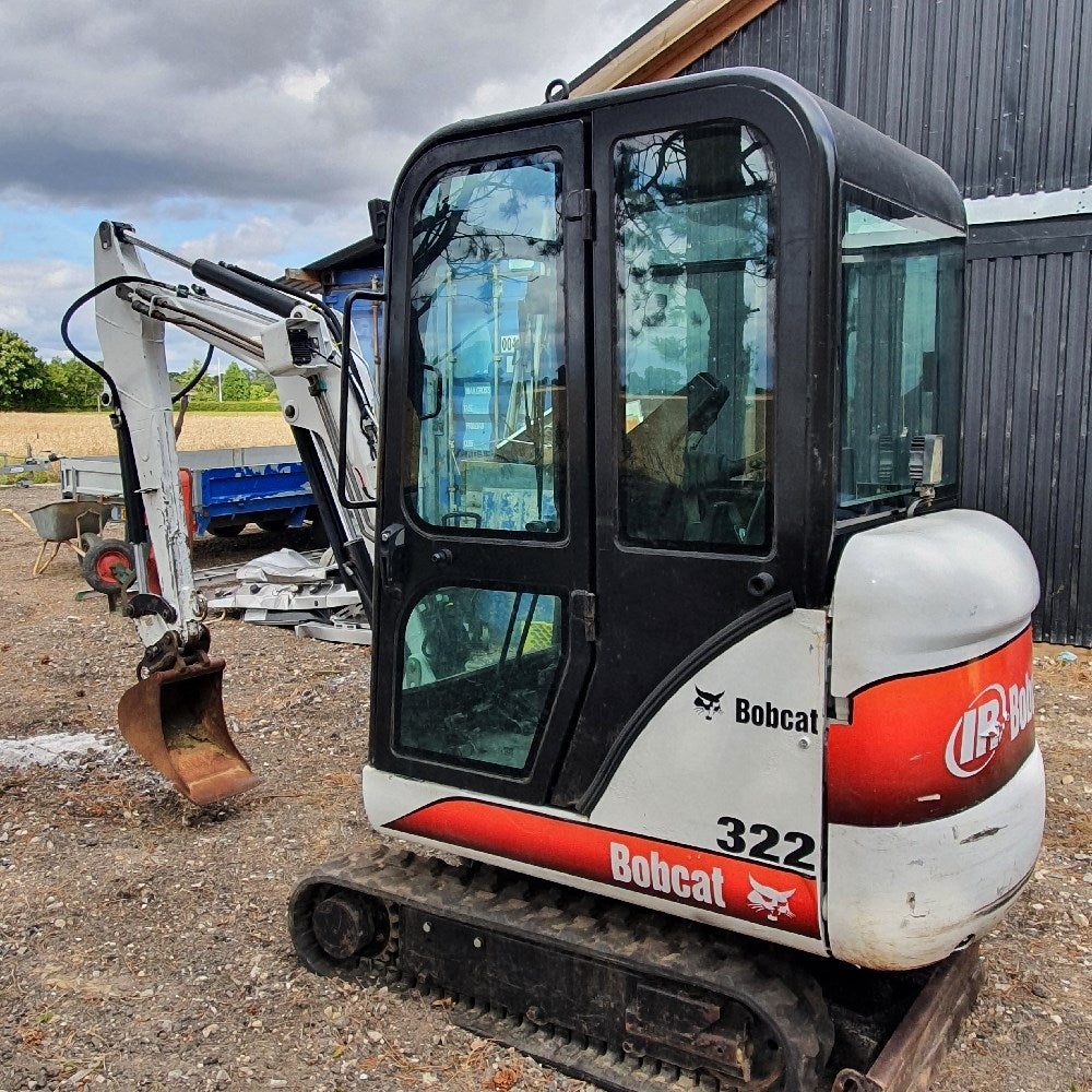 Mini-Pelle Bobcat 322G d'Occasion - Performance Compacte à Prix Réduit