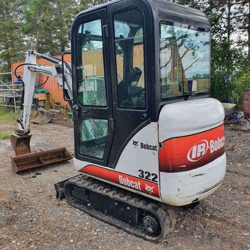 Mini-Pelle Bobcat 322G d'Occasion - Performance Compacte à Prix Réduit