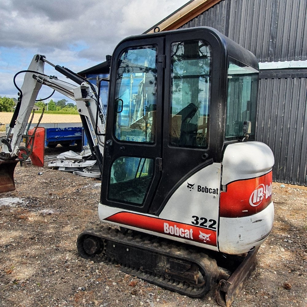 Mini-Pelle Bobcat 322G d'Occasion - Performance Compacte à Prix Réduit