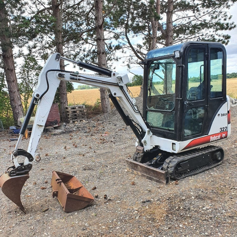 Mini-Pelle Bobcat 322G d'Occasion - Performance Compacte à Prix Réduit