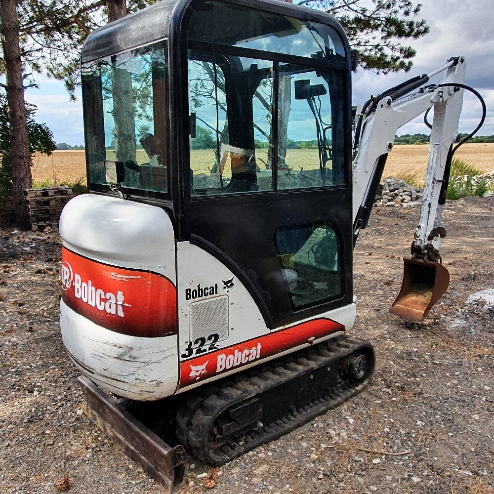 Mini-Pelle Bobcat 322G d'Occasion - Performance Compacte à Prix Réduit