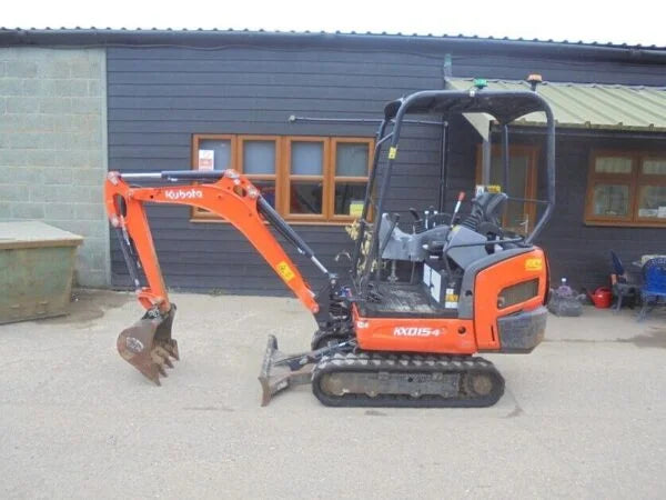 Mini-Pelle Kubota KX 015-4 avec 3 Godets (2018) - 1,5 Tonnes