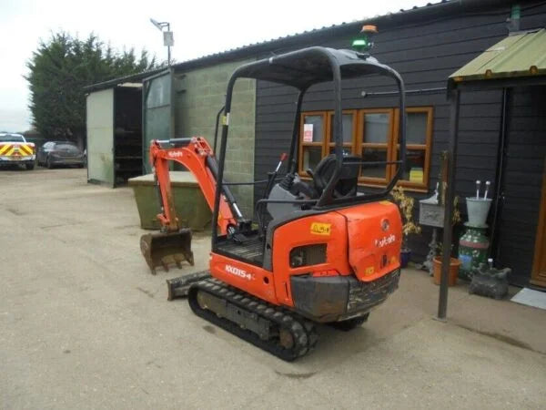 Mini-Pelle Kubota KX 015-4 avec 3 Godets (2018) - 1,5 Tonnes